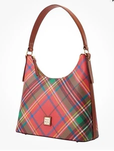 Dooney & Bourke Windsor Hobo Shoulder Bag - Red - Picture 1 of 15
