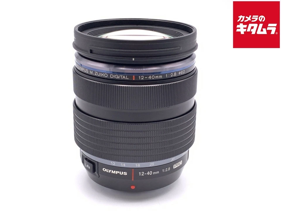 OLYMPUS M.ZUIKO DIGITAL ED 12-40mm F2.8 PRO BLACK for M4/3 -Near Mint- `3301 - Image 1 of 3