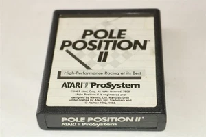 ATARI 7800 - Pole Position II (White Label) - Video Game Cartridge - Picture 1 of 1
