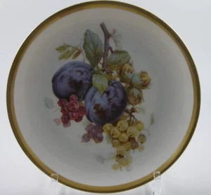 Hutschenreuther Porzellanmalerei Sontag & Söhne, Geiersthal Früchte Teller Ø20cm - Bild 1 von 1