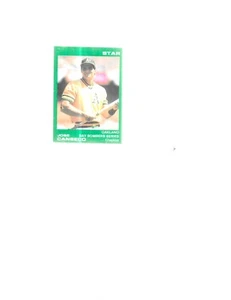 JUEGO BOMBARDEROS JOSE CANSECO 1988 STAR CO. BAY - Imagen 1 de 1