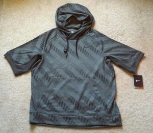 FELPA CON CAPPUCCIO NIKE UOMO ANTRACITE HAZARD FLEECE SS TRAINING NUOVA CON ETICHETTE TAGLIA S & L 742216 060 - Foto 1 di 9