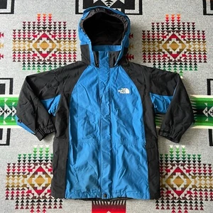 The North Face Dupont Thermolite Plus Nylon Hooded Jacket Kid’s Medium Blue C9 - Picture 1 of 14