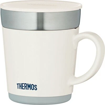 Taza térmica Thermos JDC-351WH 11,8 fl oz (350 ml) blanca Foto 1 de 4