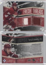 2008 Ice Fresh Threads PETG Black Patch/Jersey /10 Kyle Turris #FT-KT Rookie RC
