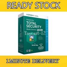 KASPERSKY TOTAL SECURITY GLOBAL KEY 2020 ANTIVIRUS FOR PC/MAC/ANDROID