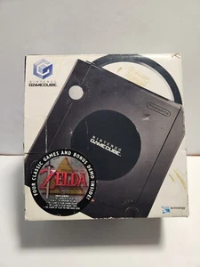 Paquete de consola Zelda edición de coleccionista negra Nintendo GameCube con caja PROBADA - Imagen 1 de 10
