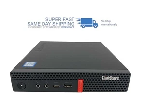 Lenovo ThinkCentre M920q Tiny i7-8700T 16GB RAM 256GB M.2 Windows 10 Pro Desktop - Picture 1 of 12