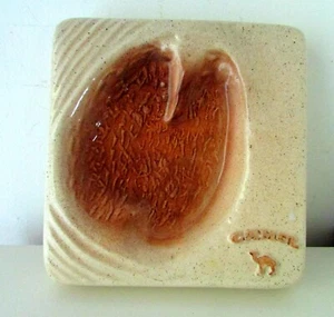 VINTAGE CAMEL LARGE TOE CERAMIC ASHTRAY 8.75' - Picture 1 of 4