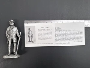 "VIGILANT" PHILIP KRACZKOWSKI ZINN SKULPTUR #64 von 3500 - Bild 1 von 5
