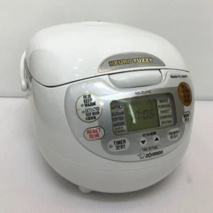 ZOJIRUSHI 220-230V Rice Cooker NS-ZLH10-WZ White 1L ‎680 W Made in Japan New - Picture 1 of 5