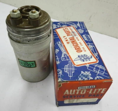 Vintage Willys M38 M38A1 Jeep G740 G758 M37 Dodge Truck G741 12 Volt Coil NOS - Image 1 of 4