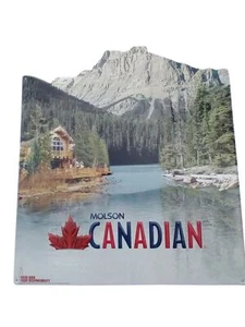 Molson Canadian Metal Beer Sign - Picture 1 of 1