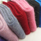 100% Wool Thick Casual Solid Women Warm Fanshion Colors Boots Crew Socks 3 Pairs
