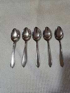Vintage Hackman Sorsakoski 5 Stück Taschlöffel Edelstahl Finnland Besteck - Bild 1 von 12