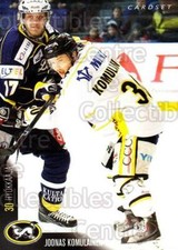 2010-11 Finnish Cardset #92 Joonas Komulainen