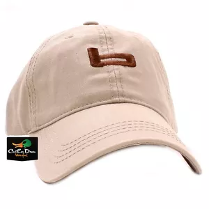 NEW BANDED GEAR RELAX CAP HAT DELTA CLAY KHAKI TAN  "b" LOGO ADJUSTABLE - Picture 1 of 1