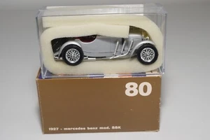 @. 1:43 RIO 80 MERCEDES BENZ MOD. SSK 1927 METALLIC GREY MINT BOXED - Picture 1 of 3