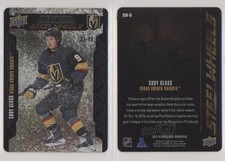 2019-20 Upper Deck Credentials Steel Wheels Gold /99 Cody Glass #SW-8 Rookie RC