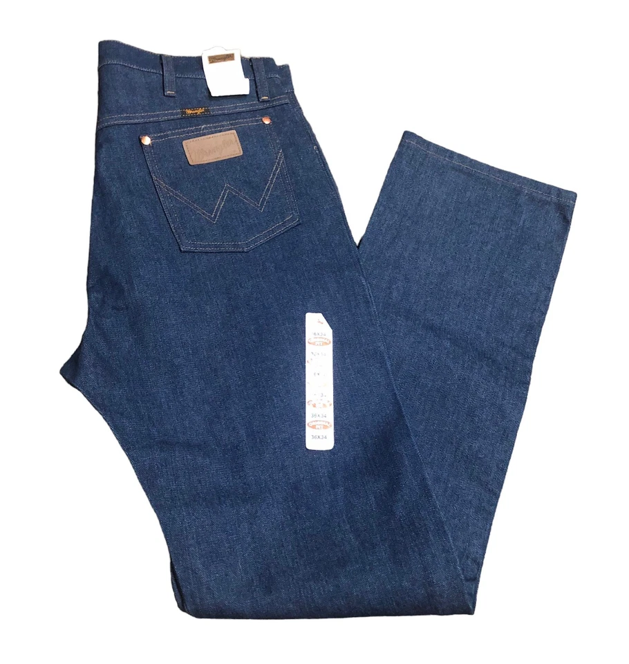 Wrangler 13mwz Cowboy Cut Original Fit Prewashed Mens Jeans 36 34
