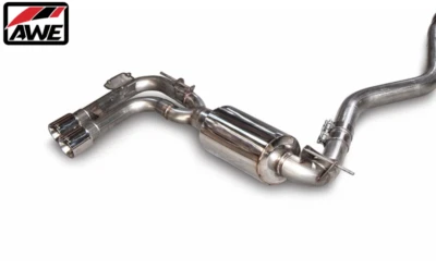 AWE Tuning Touring Axle-Back Exhaust w/ Chrome Tips For 12-18 BMW F3X 328i/330i Foto 1 de 4