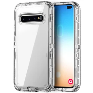 For Samsung Galaxy S10/S10+/S10 Plus/S10e Case Shockproof Phone Cover Clear - Photo 1 sur 25