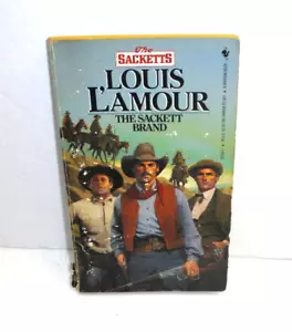 The Sackett Brand Louis L'Amour Book Paperback Vintage 1985 - Imagen 1 de 9