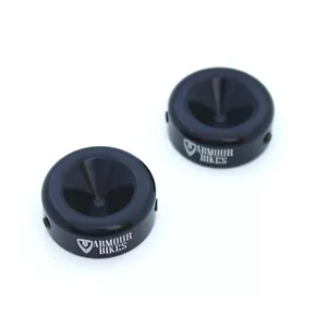 Armour Bikes Polaris Bar Ends Flatland BMX Street Park DJ 30mm Diameter Black - Picture 1 of 2