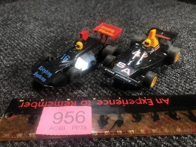 Scalextric BT44 Brabham #16 & Ferrari 312T Privateer 1:32 Slot Car BT 956 - Image 1 of 4