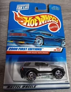 Hot Wheels 1999 Isuzu VehiCROSS 2000 First Editions Silber 16 von 36 #076 Neu - Bild 1 von 3