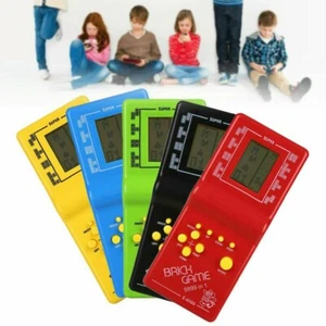 Electronic Brick Game Console LCD Hand Held Game Handheld Classic Brick Game - Picture 1 of 9