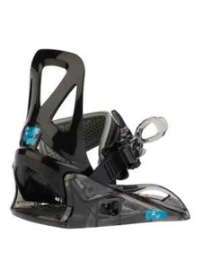 BURTON KIDS GROM DISC SNOWBOARD BINDINGS - BLACK - 2023 - Picture 1 of 4