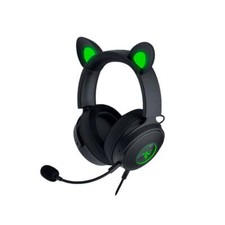 Razer Kraken Kitty V2 Pro Wired RGB Headset with Interchangeable Ears - Black...