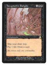Yawgmoth’s Bargain NM from Urza’s Destiny