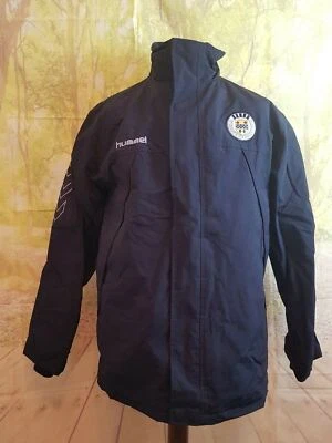 Chaqueta St Mirren Stadium L Football Club Hummel negra nailon Reino Unido hombre talla grande Foto 1 de 4