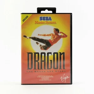 Juego Sega Master System: Dragon The Bruce Lee Story - embalaje original e instrucciones PAL - Imagen 1 de 4
