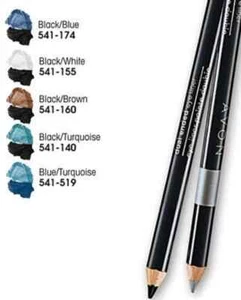 Avon EYELINER Dual Ended Eyeliner BLACK & WHITE ~ New/Sealed ~ NEXT DAY SHIPPING - Picture 1 of 6