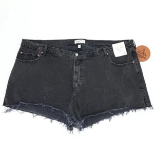ABERCROMBIE & FITCH CURVE LOVE THE CUTOFF HIGH RISE SHORTS GRÖSSE 24 - Bild 1 von 5