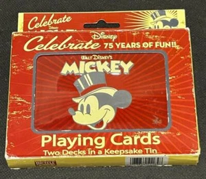 Disney Mickey Mouse Spielkarten zwei Decks, sehr guter + Zustand - Bild 1 von 6