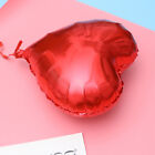  10 Red Ballon Aluminium Coeur Rouge Ballons De Mariage D'amour La Mariée