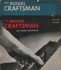 THE MODEL CRAFTSMAN, FEB 1947 & MAY 1948, 2 MAGAZINES
