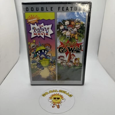 Rugrats Double Feature DVD 1998 The Rugrats Movie & Rugrats Go Wild Foto 1 de 3