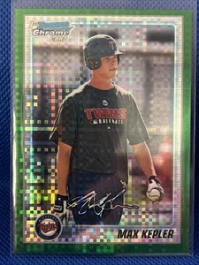 MAX KEPLER 2010 Bowman Chrome Green X-Fractor #BCP203 TWINS PHILLIES - Picture 1 of 2