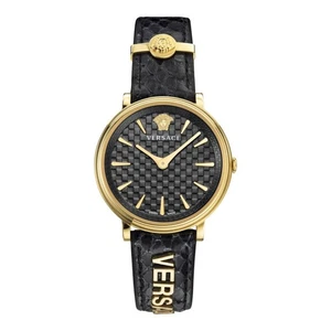 Reloj de cuarzo grande Versace V-Circle Logomania para mujer VE8101022 - Imagen 1 de 1