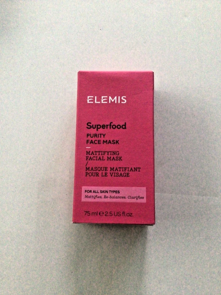 WHOLESALE LOT ELEMIS  Superfood Purity Mattifying Face Mask New Boxed - Image 1 of 1