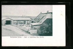 Ording, Ansichtskarte, Logier- und Gasthaus Noss Cornills  - Picture 1 of 2