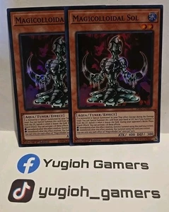 YUGIOH MAGICOLLOIDAL SOL X2 INFO 1.AUFLAGE SUPER LEICHT BESPIELT  - Bild 1 von 1