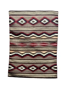Michelle Becenti, Tappeto, Rovine Larghe, Navajo, 27 1/2" x 36" - Foto 1 di 3