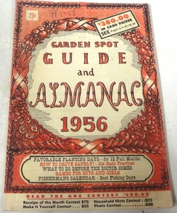 1956 GARTEN SPOT GUIDE & ALMANACH - TOLLE ANZEIGEN & EIN MUSS GELESEN WERDEN! - 47 Seiten - Bild 1 von 12