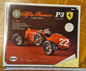 Kit modellino metallo Alfa Romeo P3 Scuderia Ferrari Nuvolari Targa Florio - Foto 1 di 7